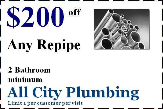 All City Plumbing - Repipe